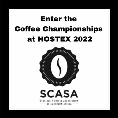 SCASA Coffee Competitions: The Entries so Far... - <p>SCASA has committed to running a set of coffee competitions at HOSTEX 26-28 June 2022 and there are still a few slots open if you are interested in becoming part of the competitive side of South Afric...</p>