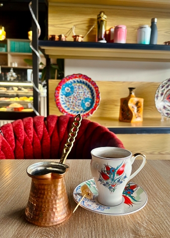 Turkish Coffee How to with OBA Cafe - 